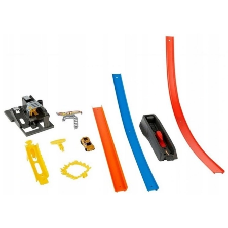 Hot Wheels Wyzwanie Podwójna Pętla Tor + Autko Zestaw Energy Track GND92